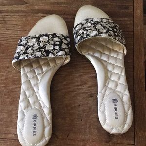 Birdies slides gold,silver, black